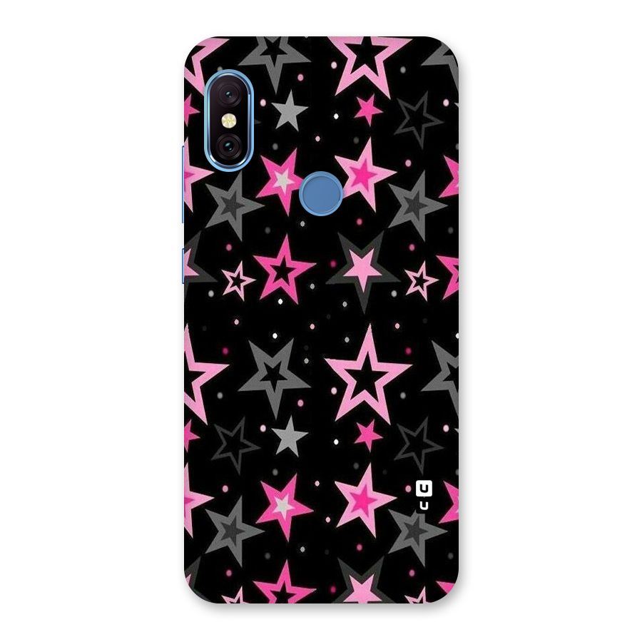 Star Outline Back Case for Redmi Note 6 Pro