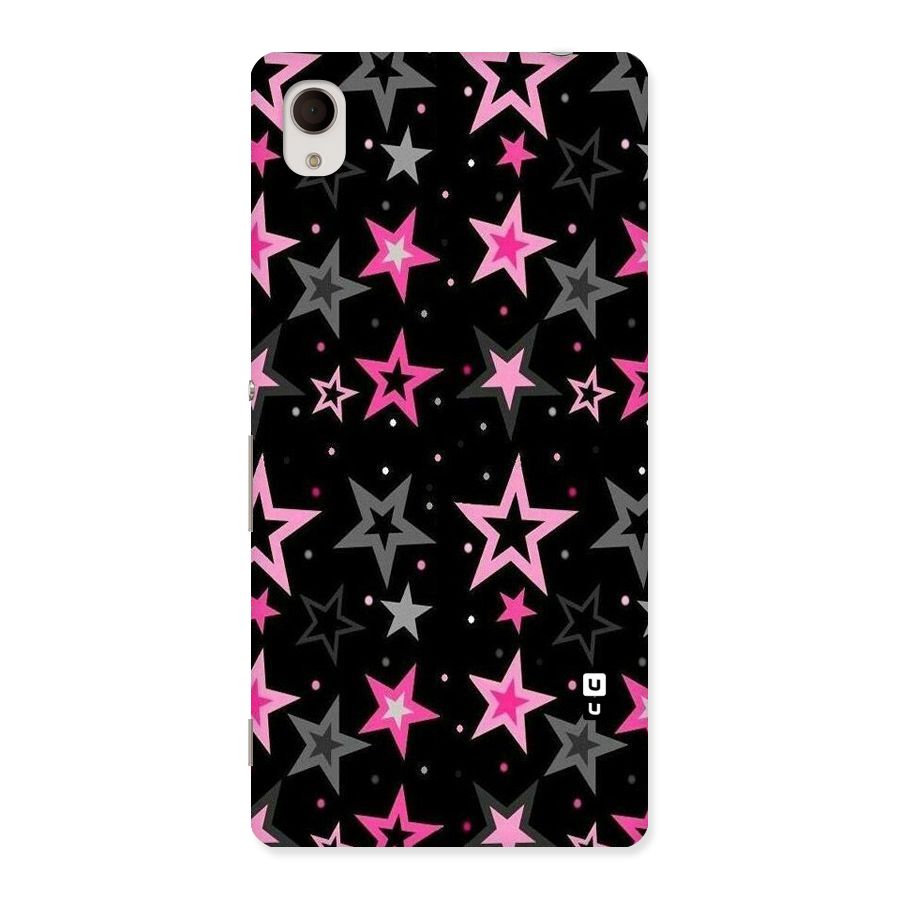Star Outline Back Case for Sony Xperia M4