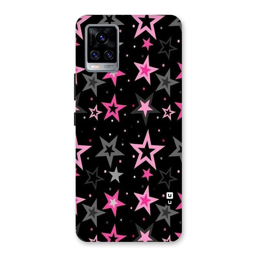 Star Outline Back Case for Vivo V20 Pro