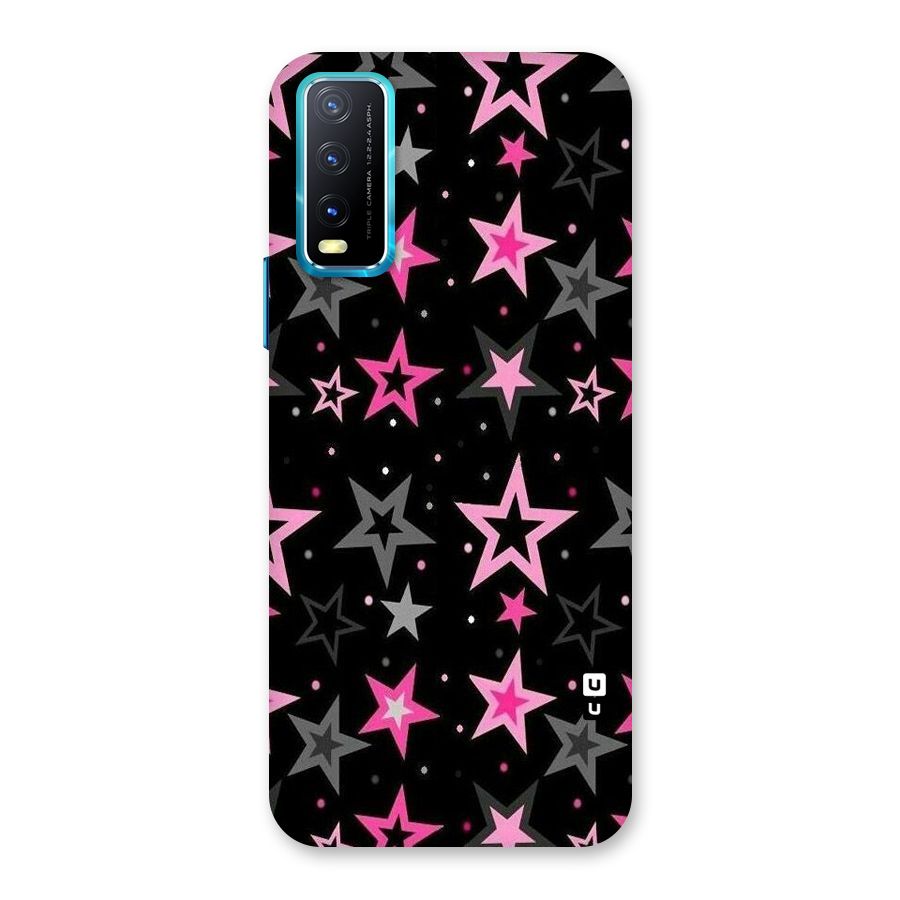 Star Outline Back Case for Vivo Y20i