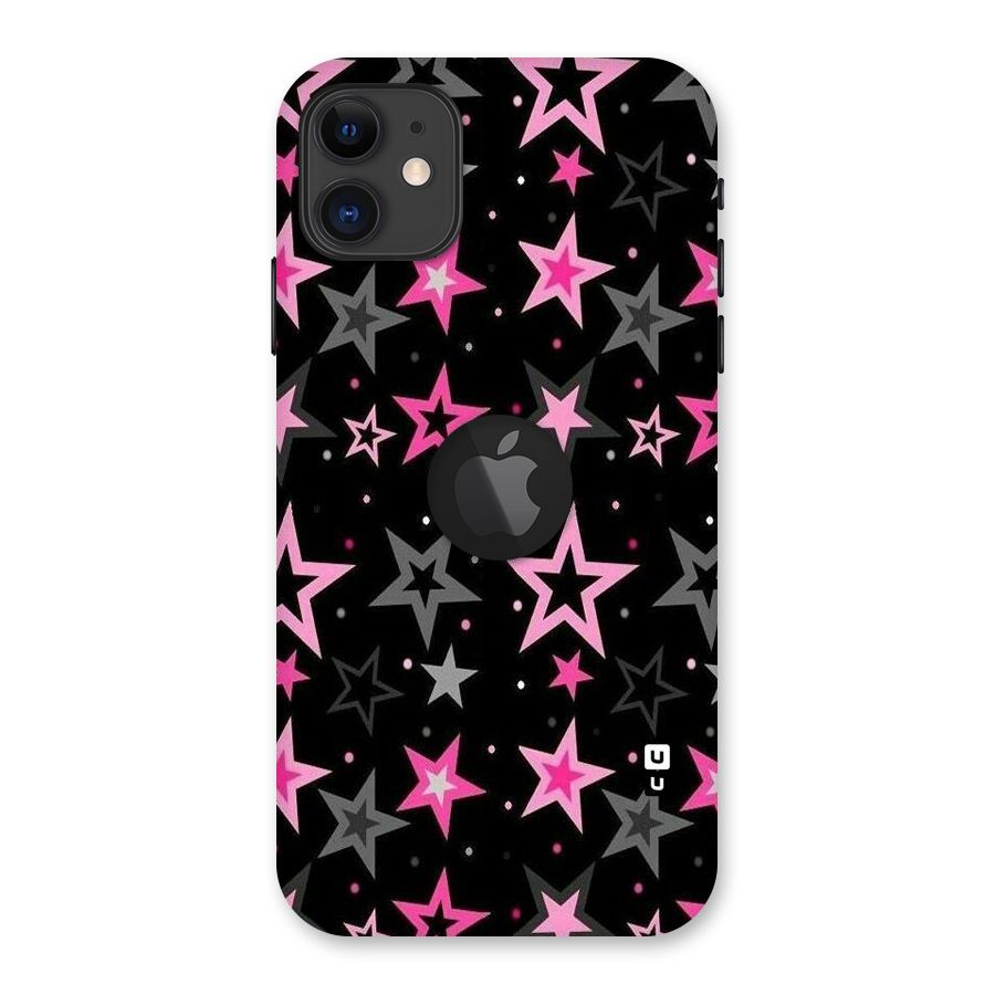 Star Outline Back Case for iPhone 11 Logo Cut