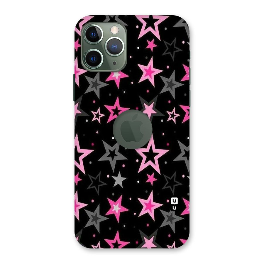 Star Outline Back Case for iPhone 11 Pro Logo  Cut
