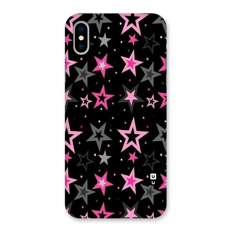Star Outline Back Case for iPhone XS