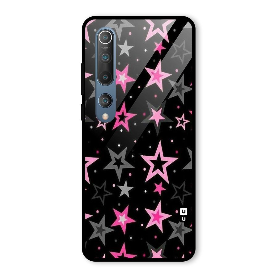 Star Outline Glass Back Case for Mi 10