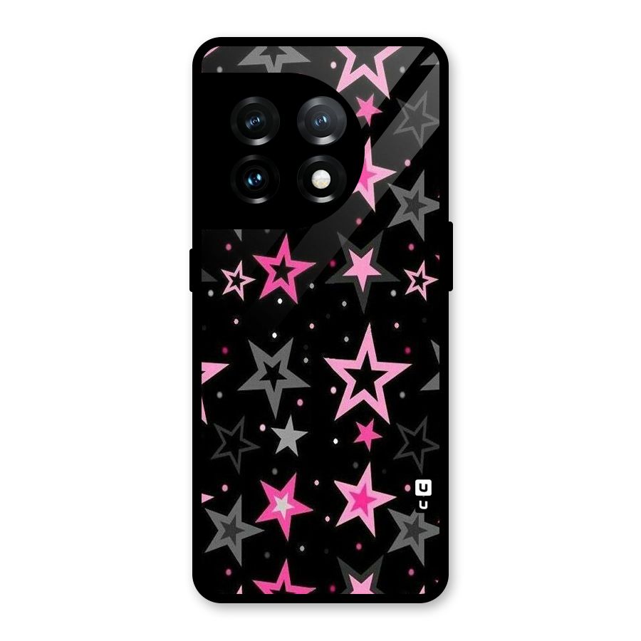 Star Outline Glass Back Case for OnePlus 11