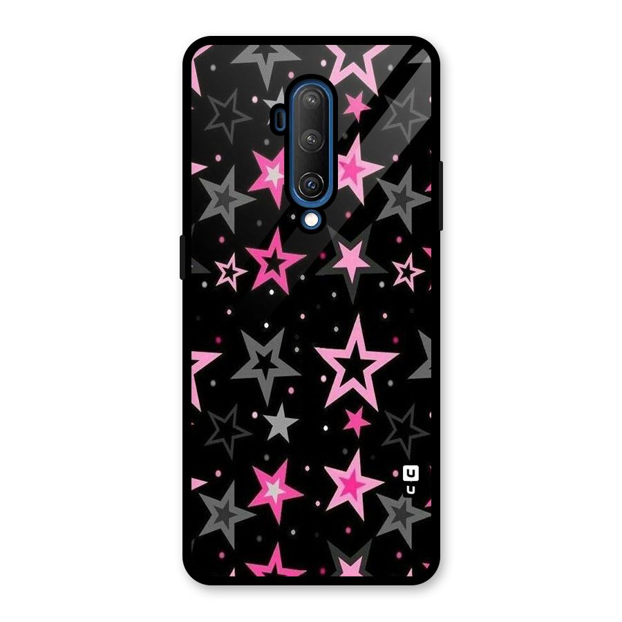 Star Outline Glass Back Case for OnePlus 7T Pro