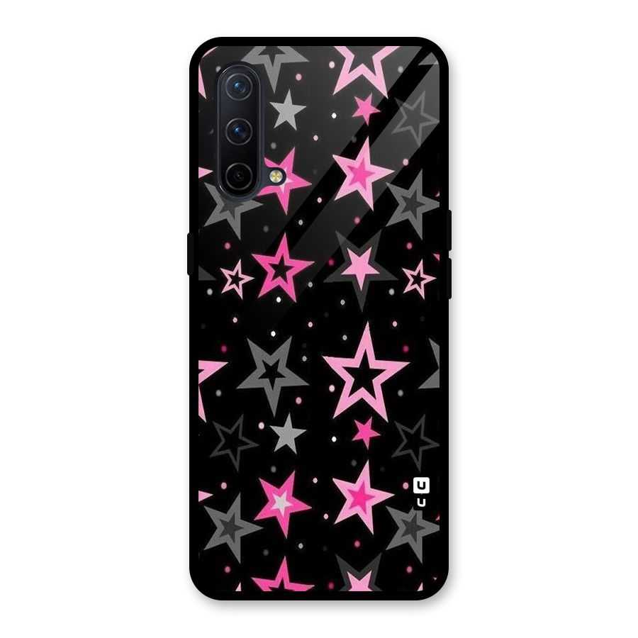 Star Outline Glass Back Case for OnePlus Nord CE 5G