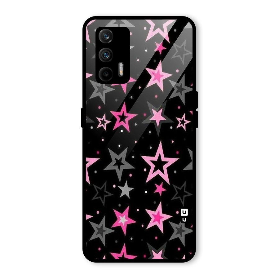 Star Outline Glass Back Case for Realme GT 5G