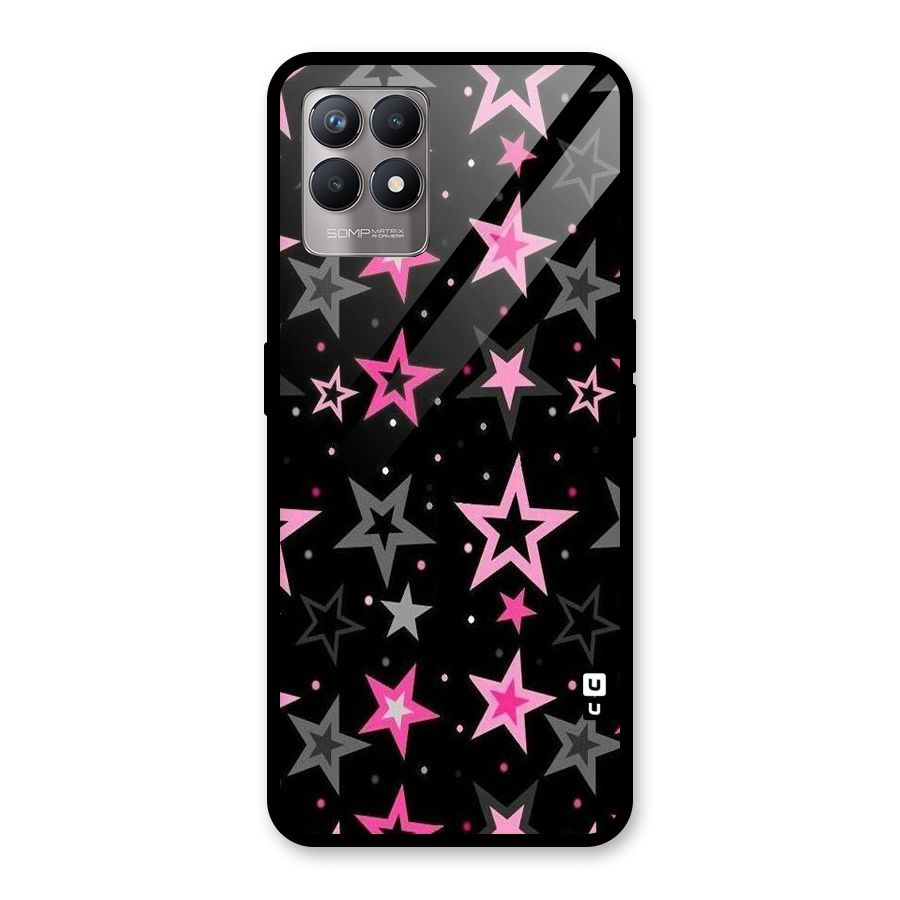 Star Outline Glass Back Case for Realme Narzo 50