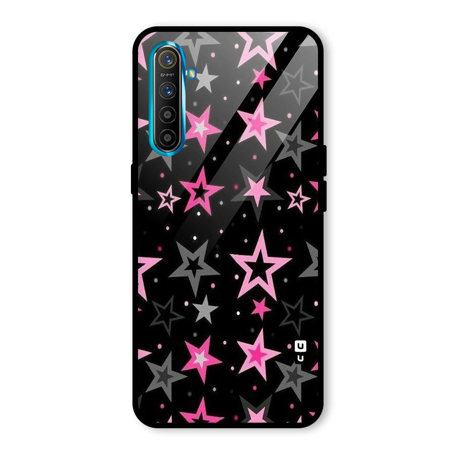 Star Outline Glass Back Case for Realme X2
