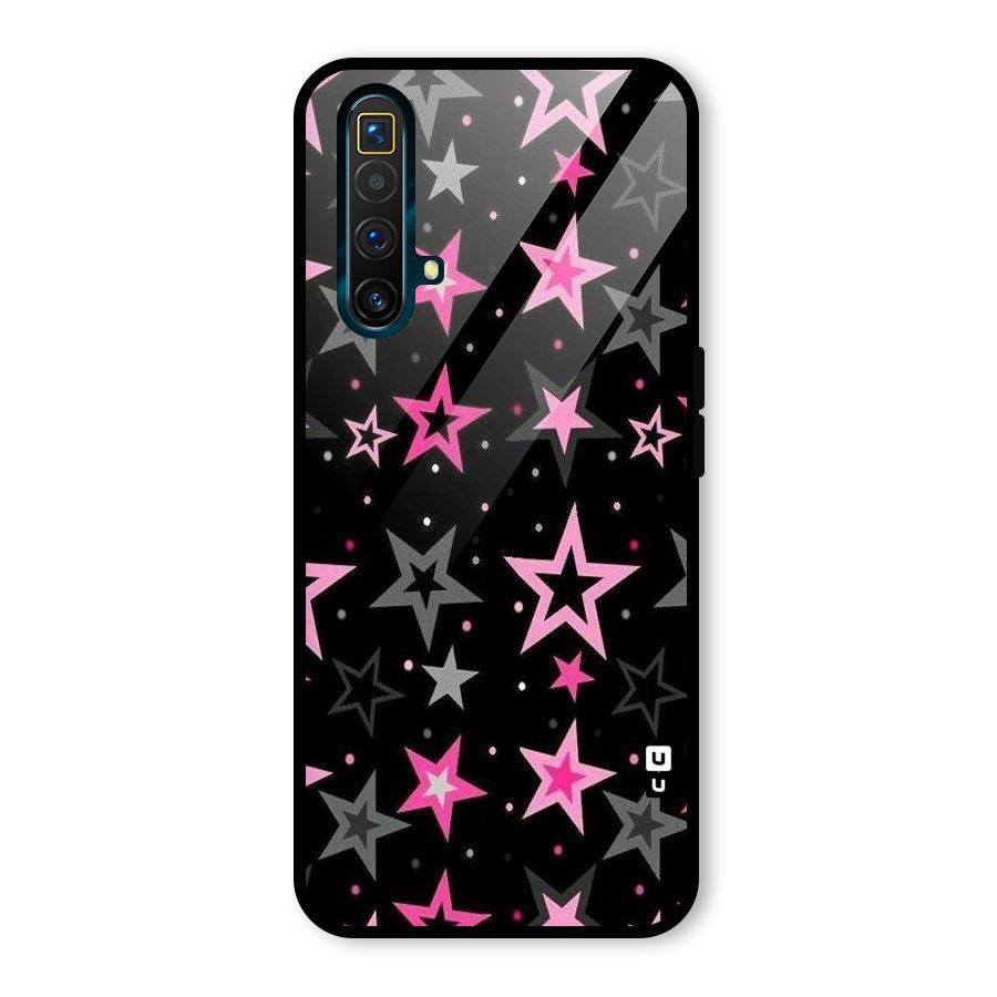 Star Outline Glass Back Case for Realme X3