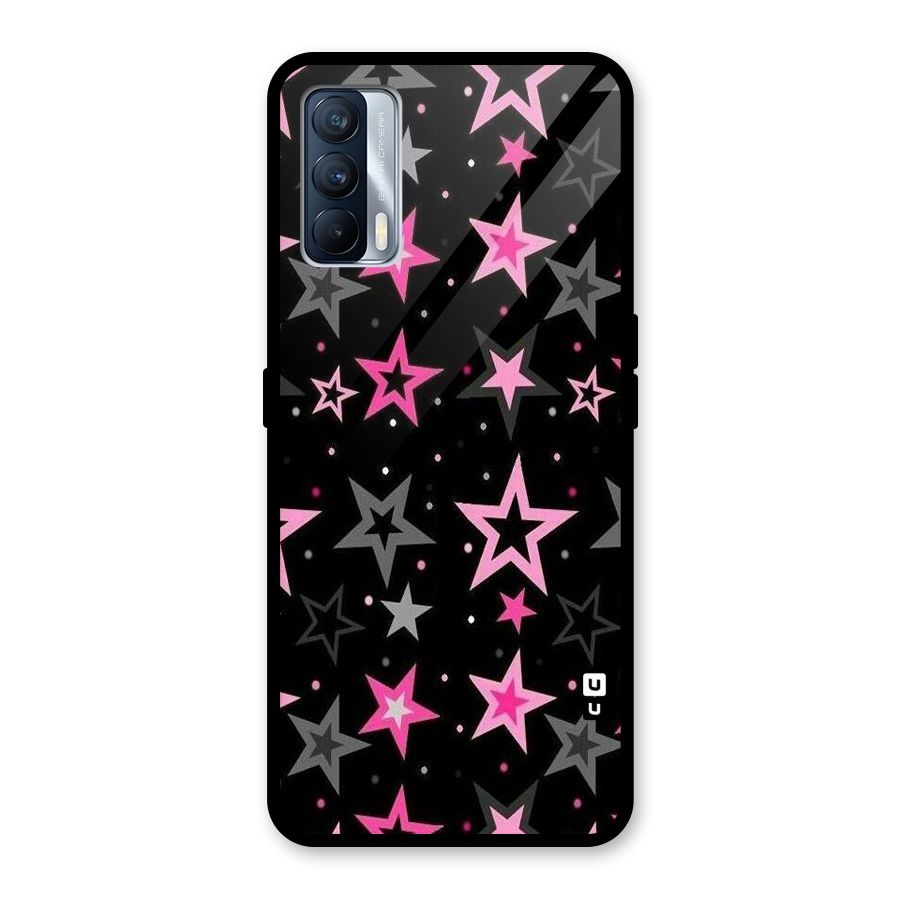 Star Outline Glass Back Case for Realme X7