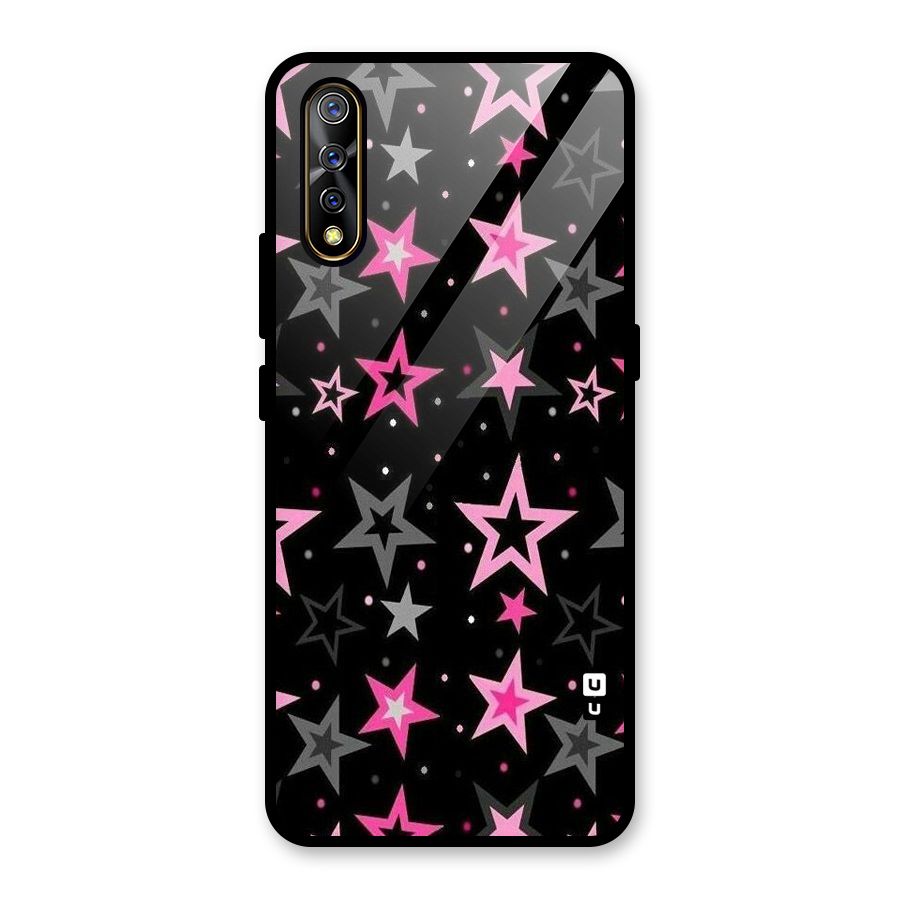 Star Outline Glass Back Case for Vivo S1