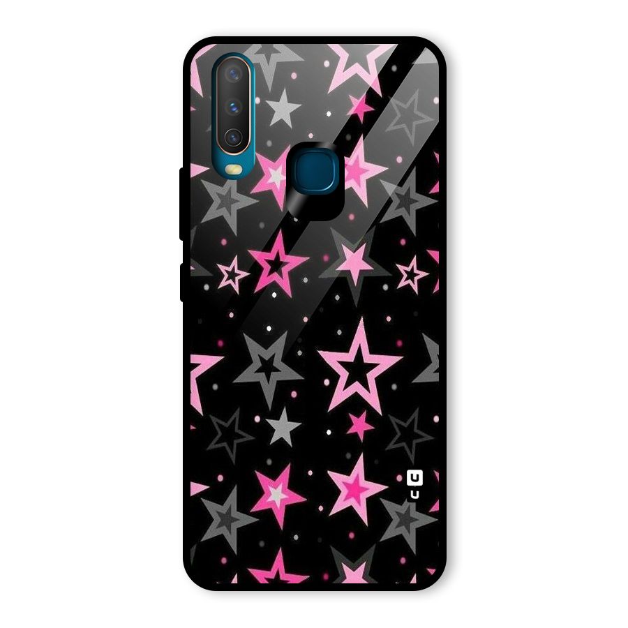 Star Outline Glass Back Case for Vivo U10