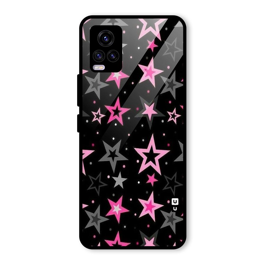 Star Outline Glass Back Case for Vivo V20