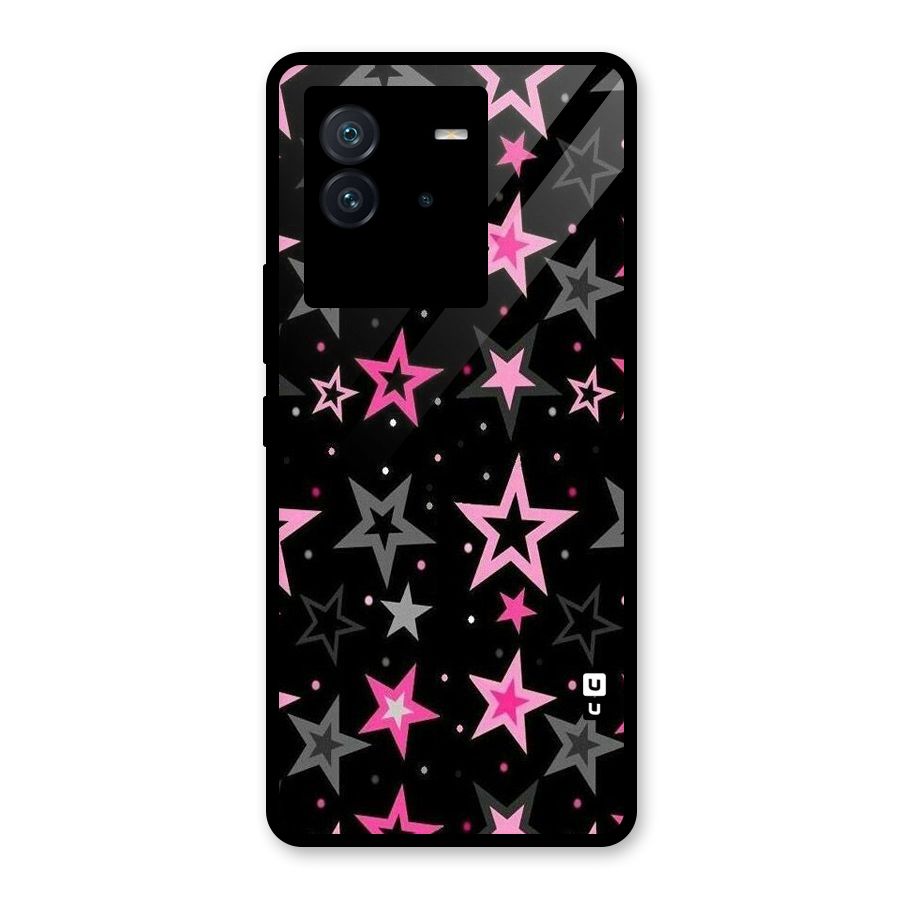 Star Outline Glass Back Case for Vivo iQOO Neo 6 5G