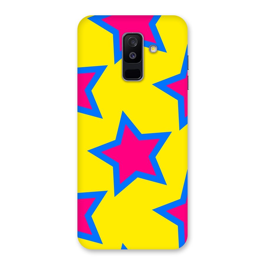 Star Pattern Back Case for Galaxy A6 Plus