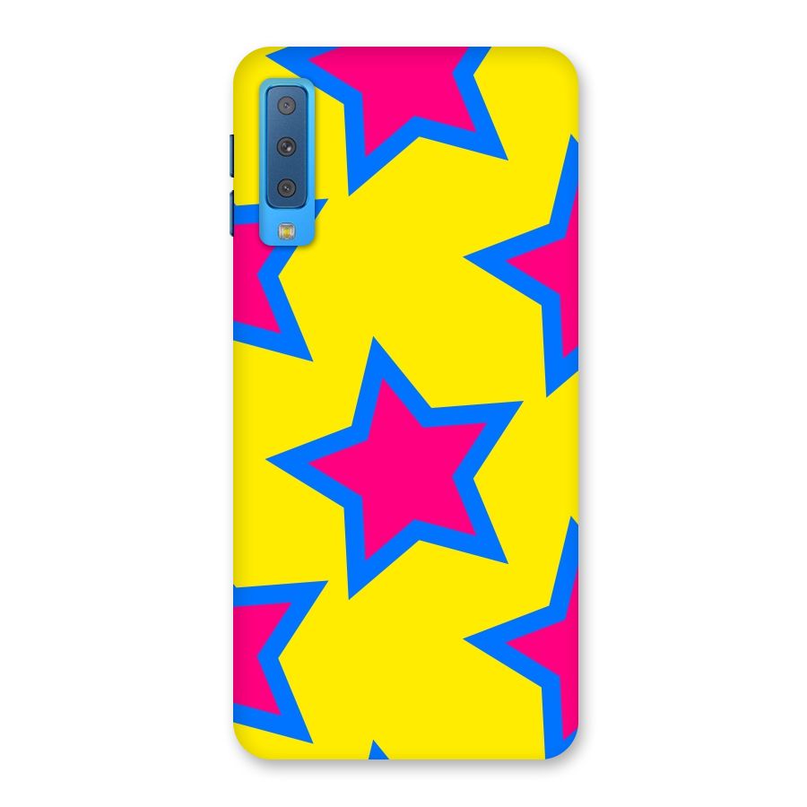Star Pattern Back Case for Galaxy A7 (2018)
