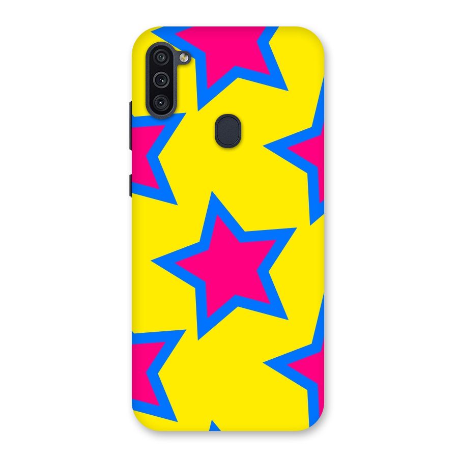 Star Pattern Back Case for Galaxy M11