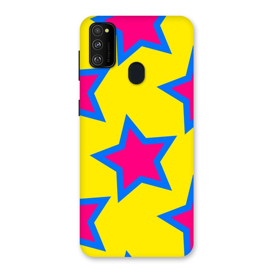 Star Pattern Back Case for Galaxy M30s