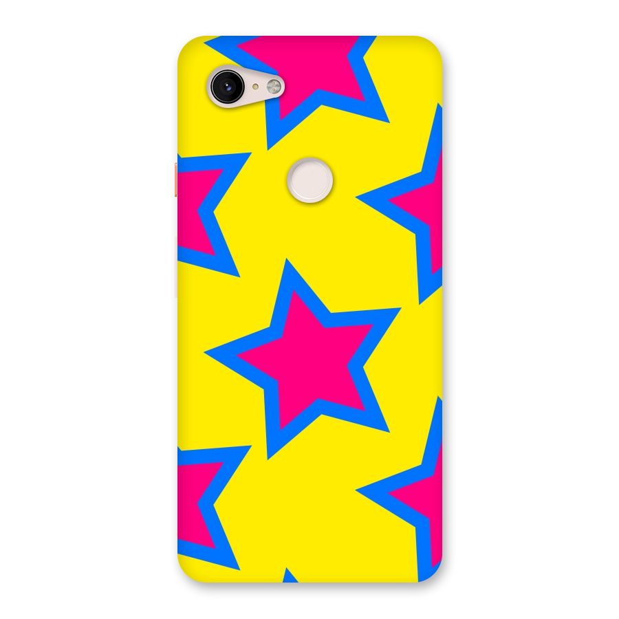Star Pattern Back Case for Google Pixel 3 XL