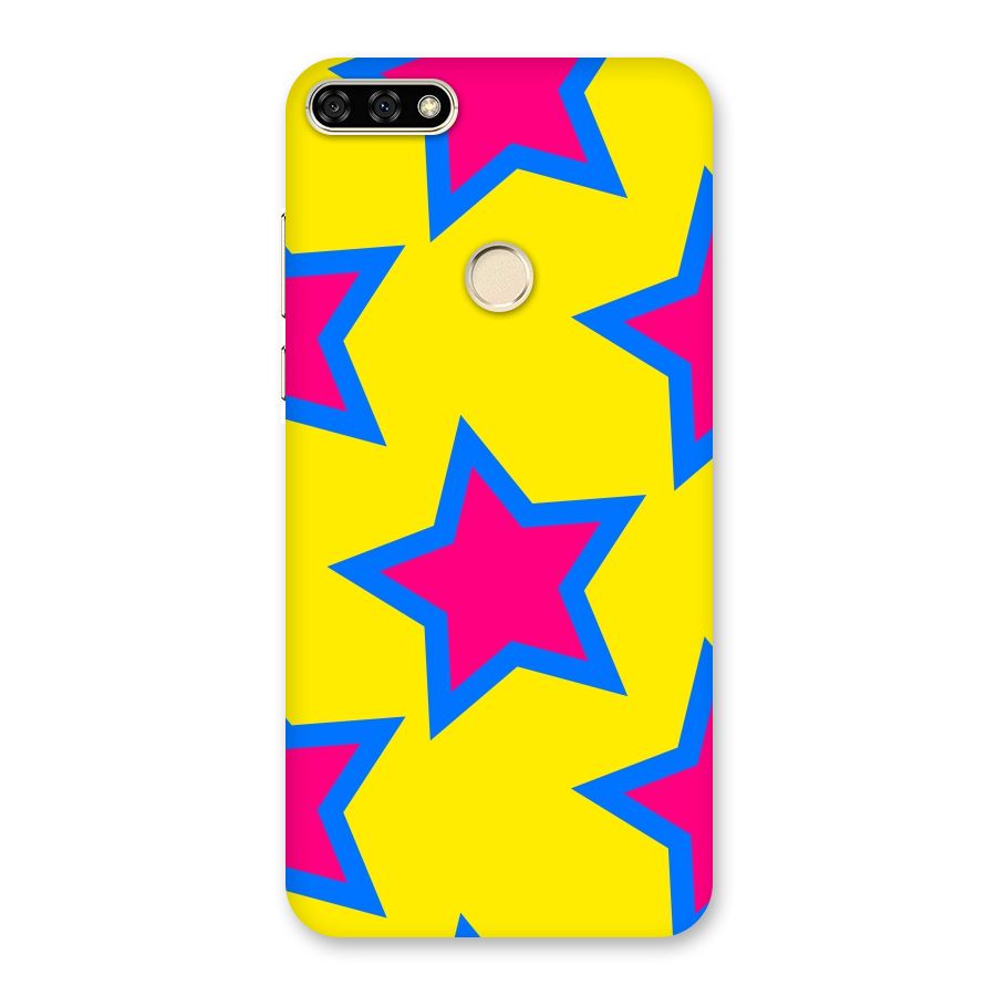 Star Pattern Back Case for Honor 7A