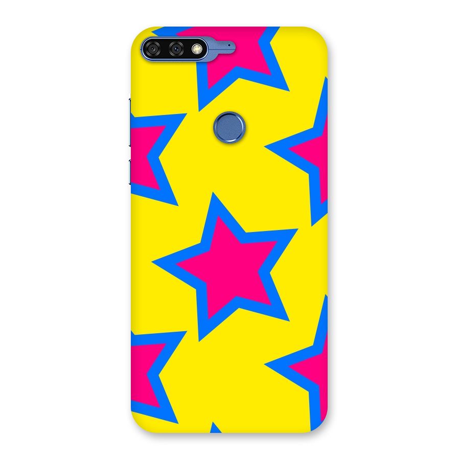 Star Pattern Back Case for Honor 7C