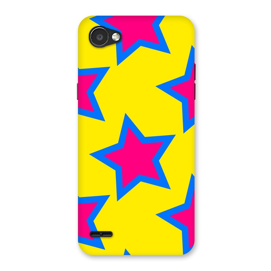 Star Pattern Back Case for LG Q6