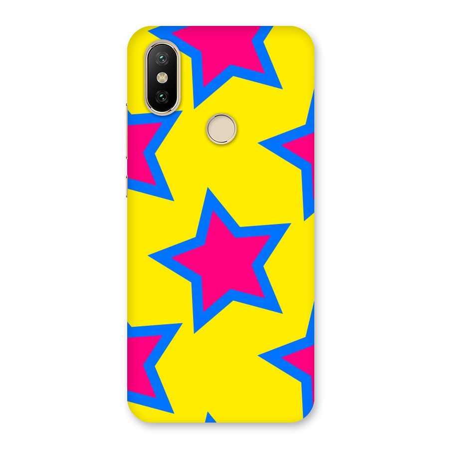 Star Pattern Back Case for Mi A2