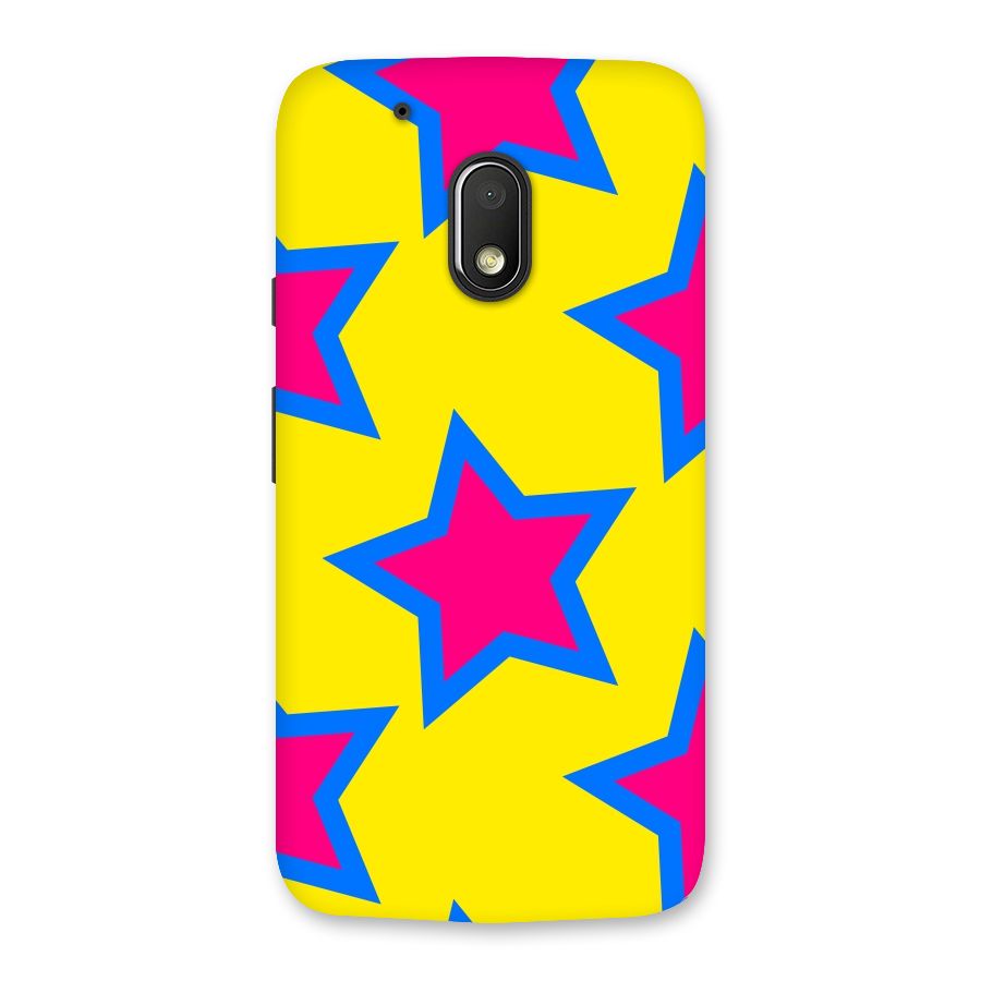 Star Pattern Back Case for Moto G4 Play