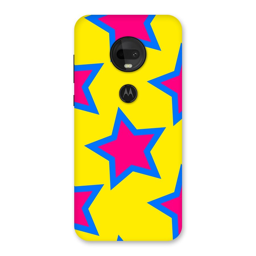 Star Pattern Back Case for Moto G7