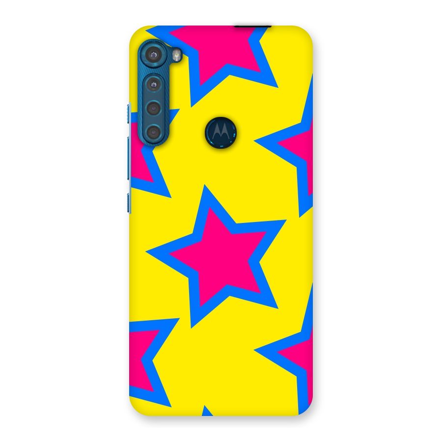 Star Pattern Back Case for Motorola One Fusion Plus