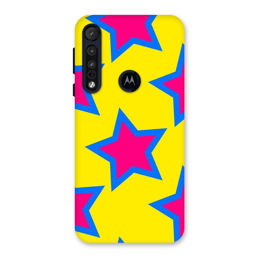 Star Pattern Back Case for Motorola One Macro