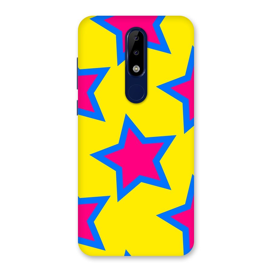 Star Pattern Back Case for Nokia 5.1 Plus