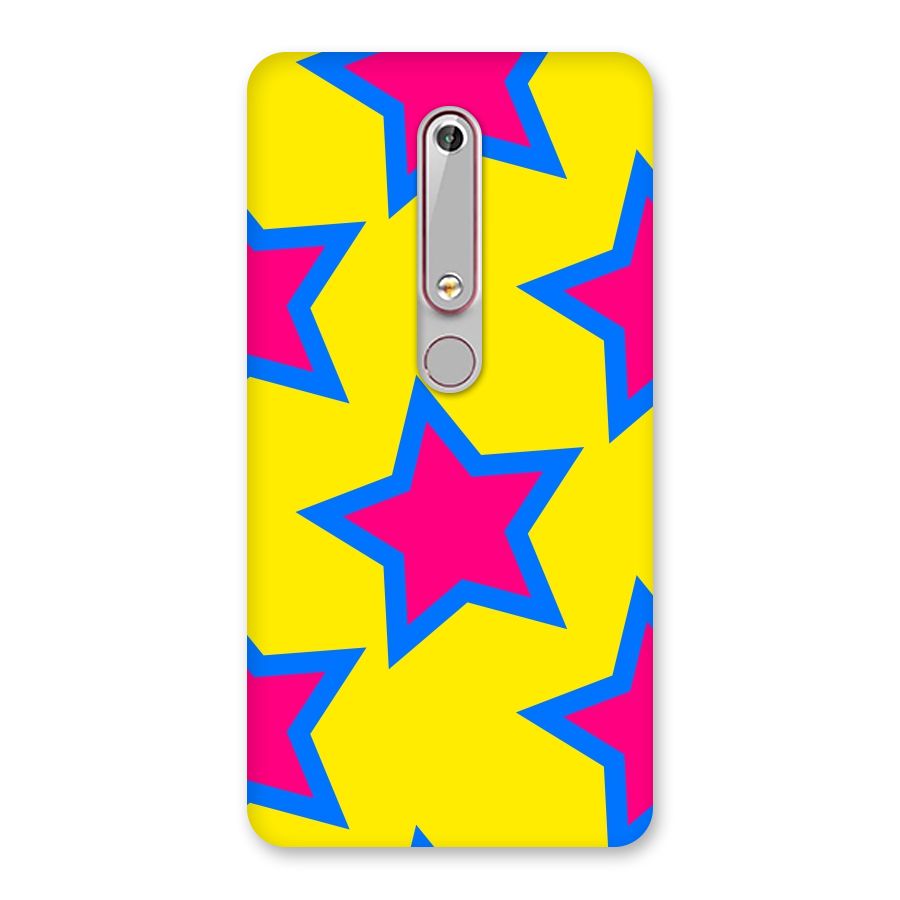 Star Pattern Back Case for Nokia 6.1