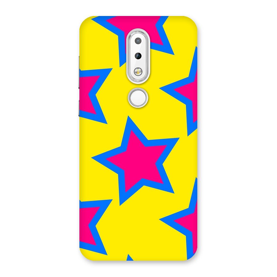 Star Pattern Back Case for Nokia 6.1 Plus