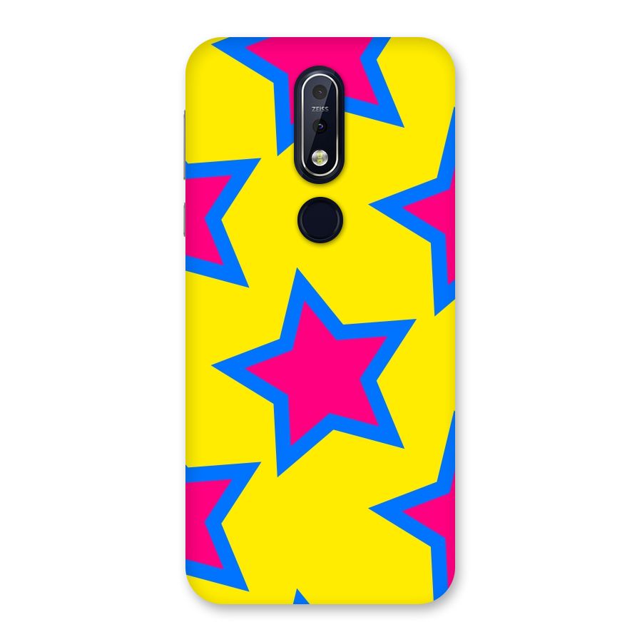 Star Pattern Back Case for Nokia 7.1