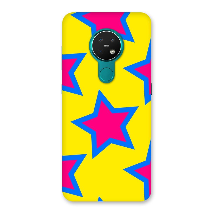 Star Pattern Back Case for Nokia 7.2