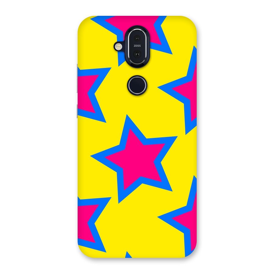 Star Pattern Back Case for Nokia 8.1