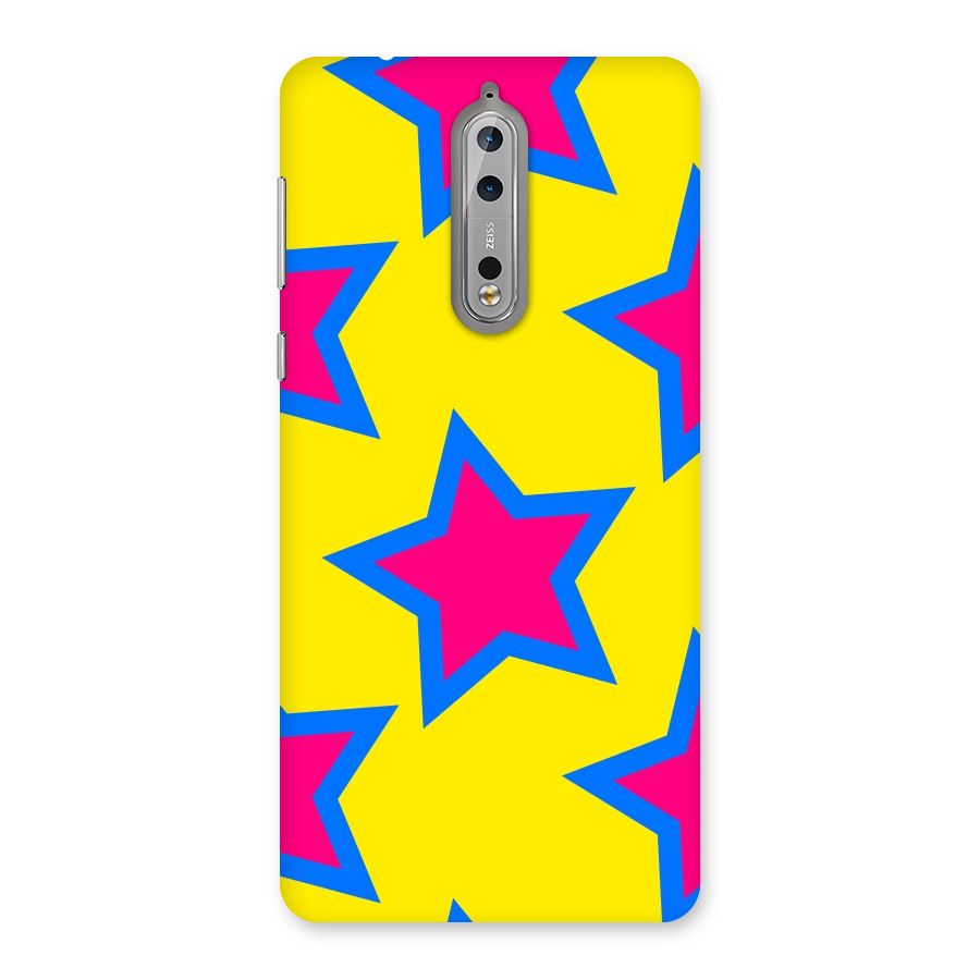 Star Pattern Back Case for Nokia 8