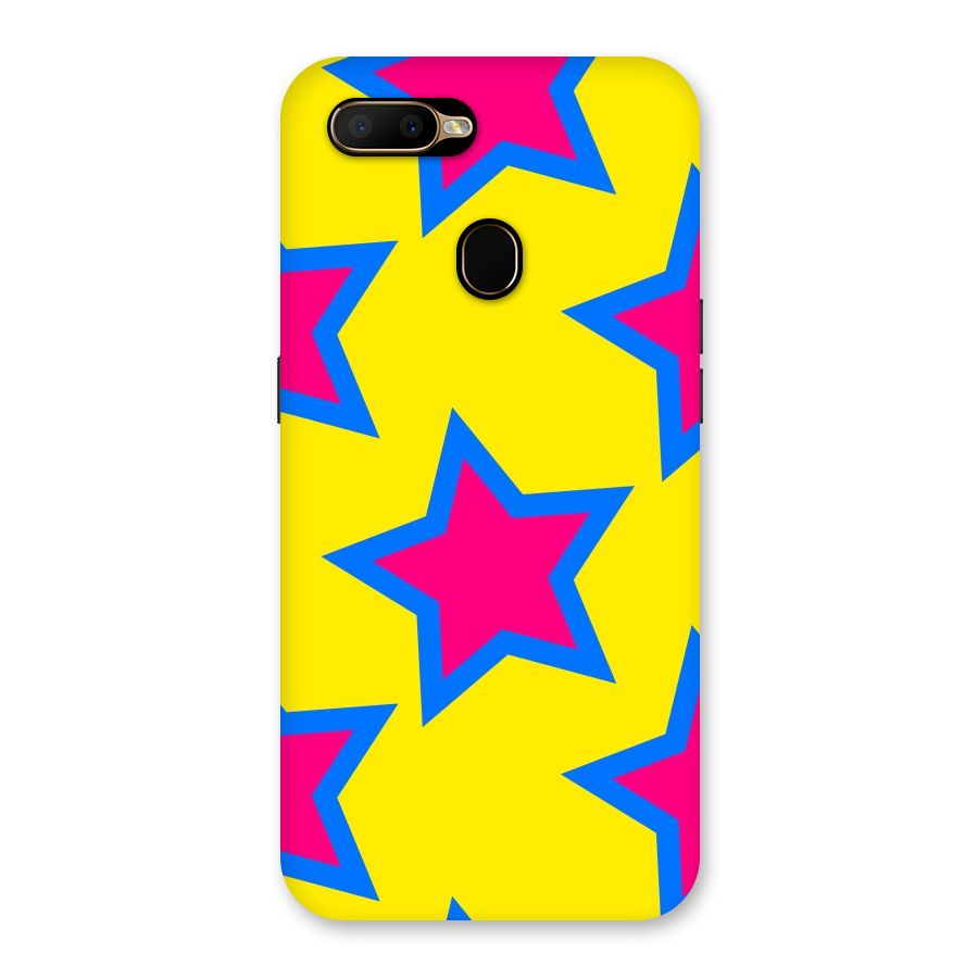 Star Pattern Back Case for Oppo A5s