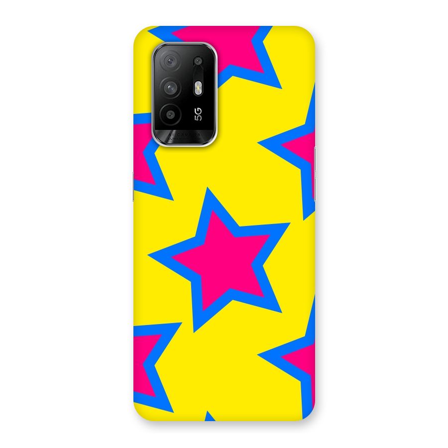 Star Pattern Back Case for Oppo F19 Pro Plus 5G