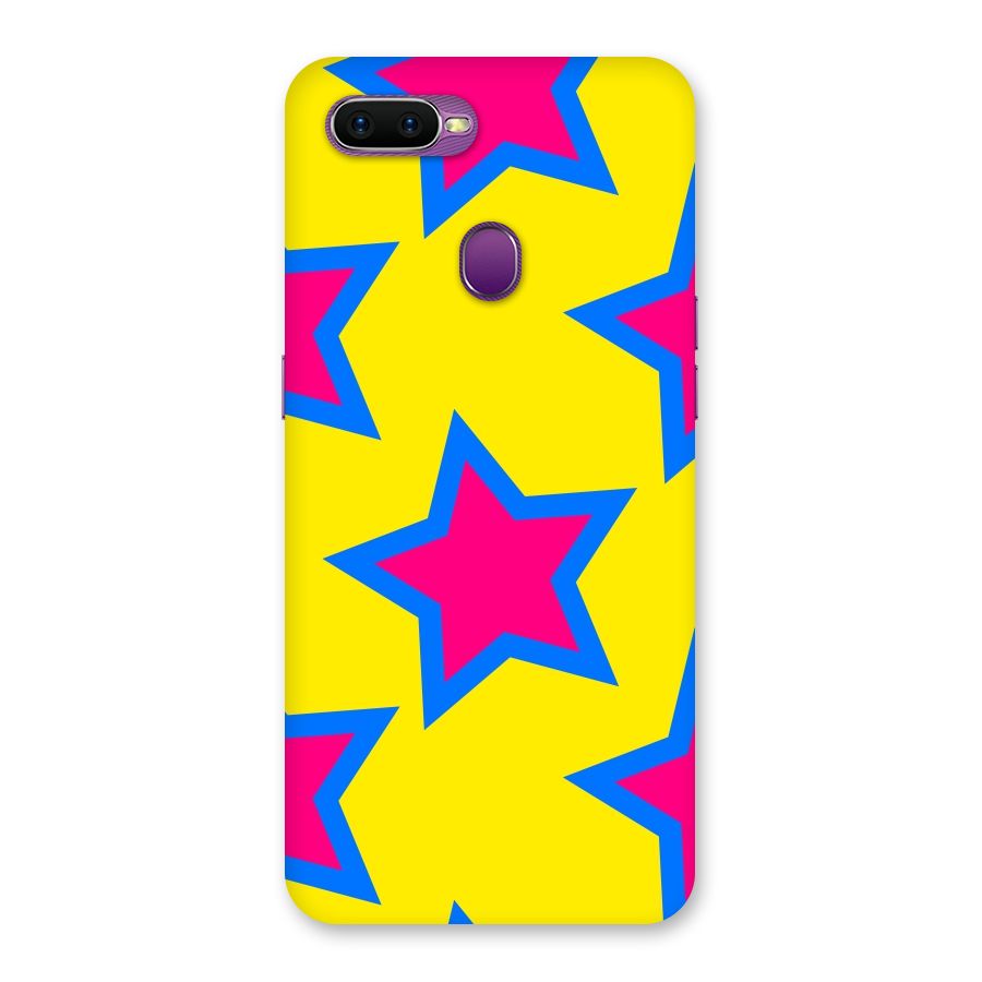 Star Pattern Back Case for Oppo F9