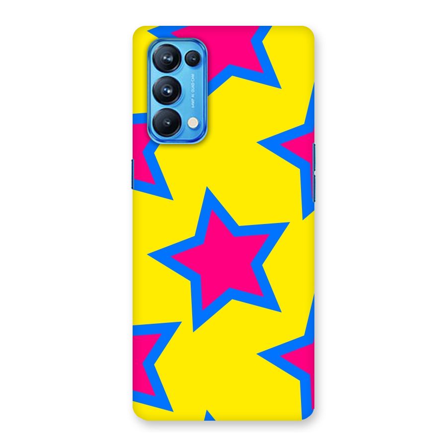 Star Pattern Back Case for Oppo Reno5 Pro 5G