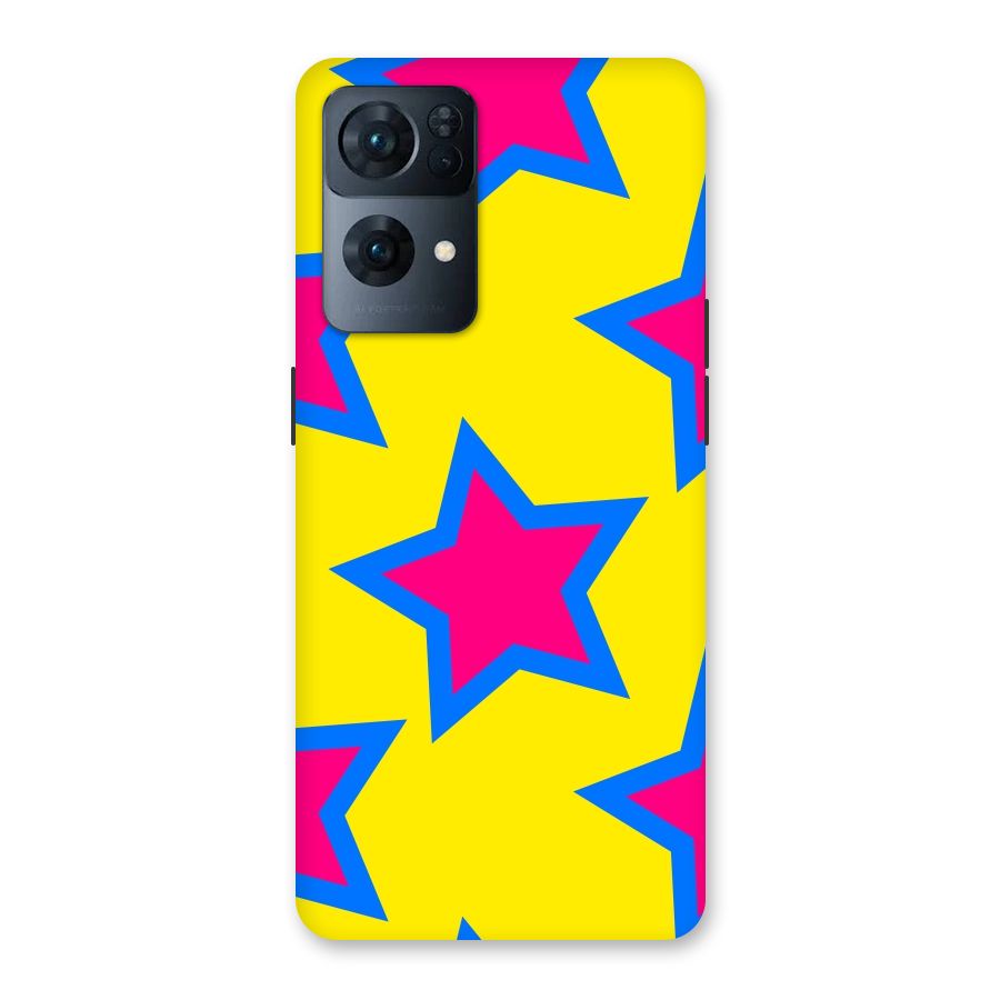 Star Pattern Back Case for Oppo Reno7 Pro 5G