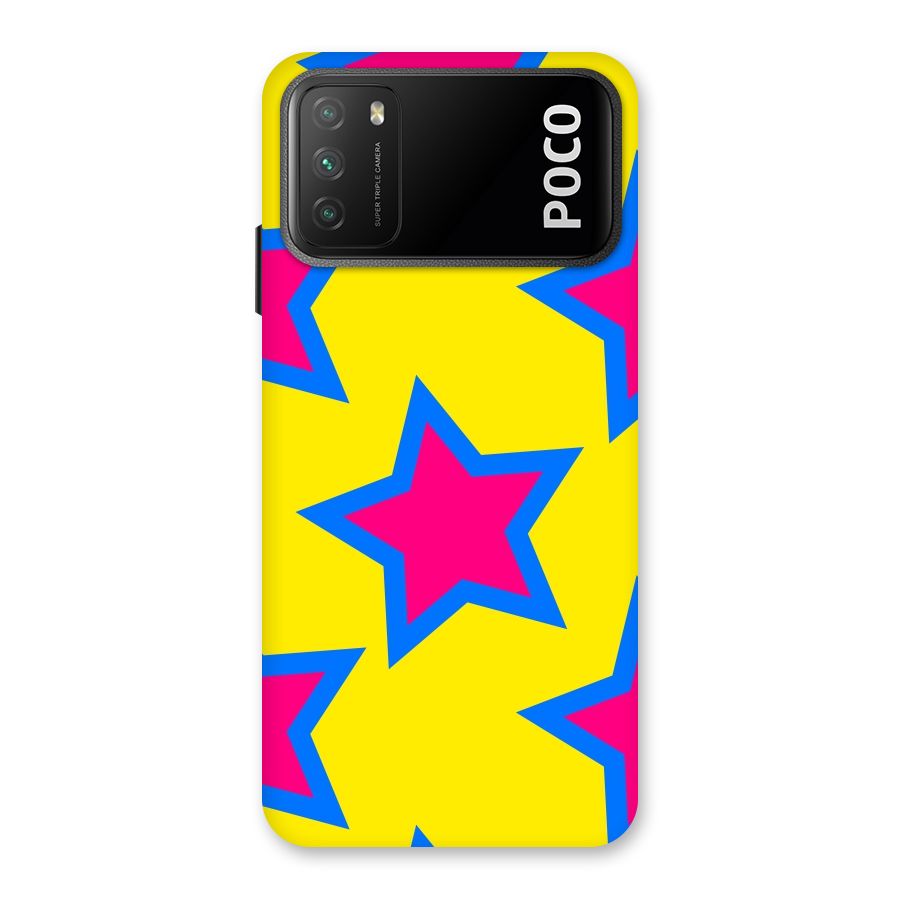 Star Pattern Back Case for Poco M3
