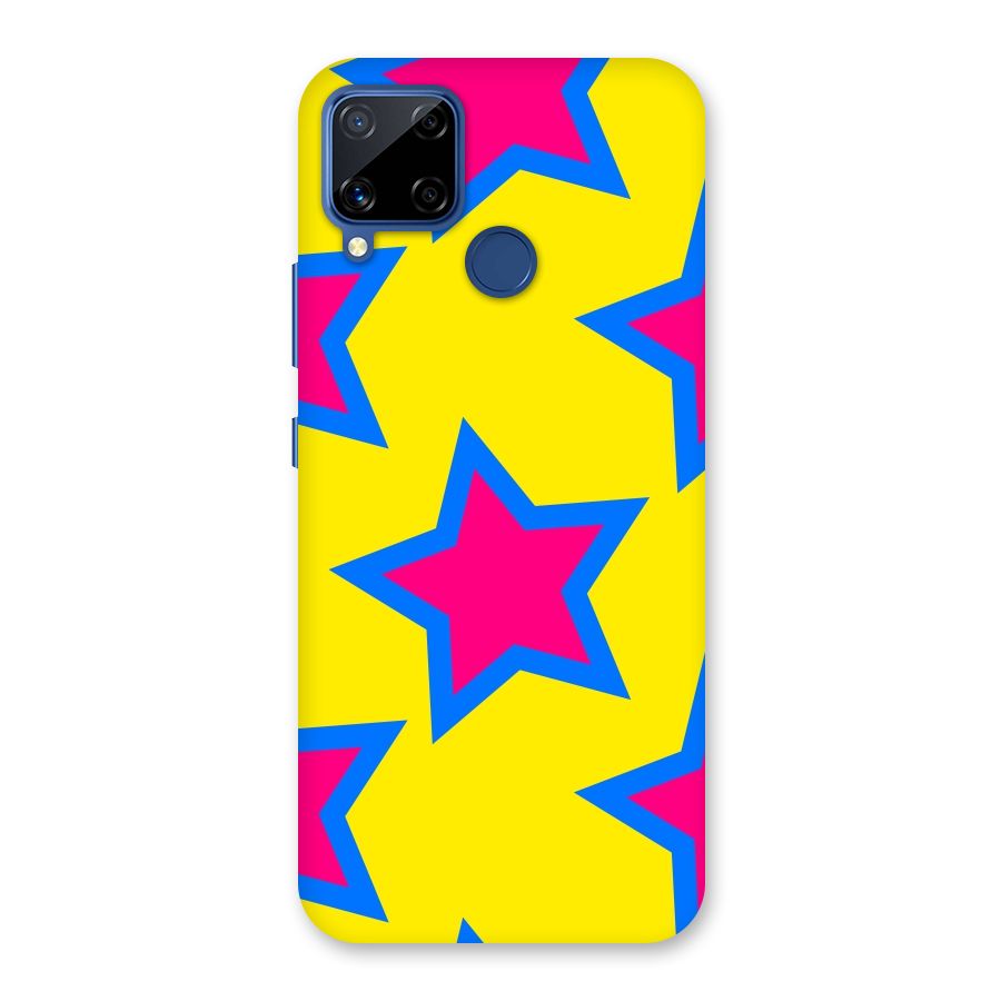 Star Pattern Back Case for Realme C15