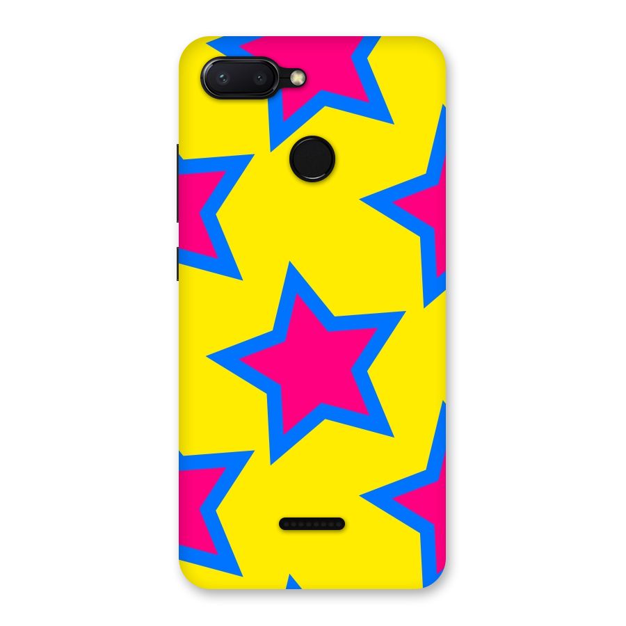 Star Pattern Back Case for Redmi 6