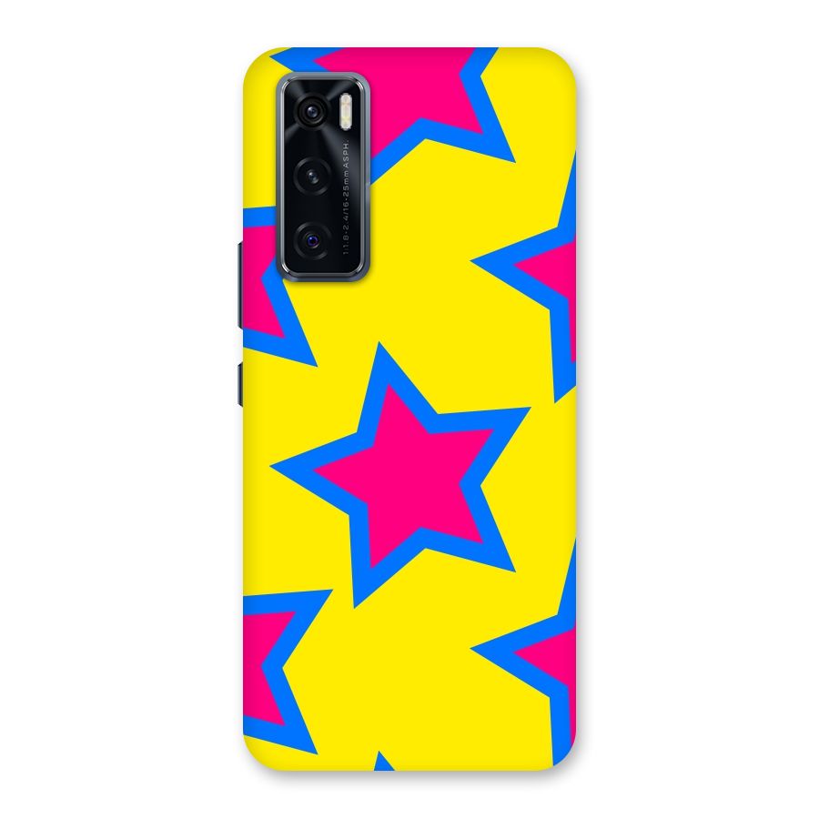 Star Pattern Back Case for Vivo V20 SE