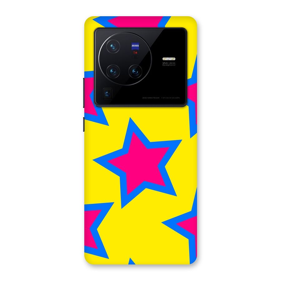 Star Pattern Back Case for Vivo X80 Pro